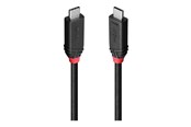 USB Kabel - Lindy Black Line - USB-C cable - 24 pin USB-C to 24 pin USB-C - 2 m - 37002
