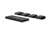 KVM Switches - Lindy Cat.6 HDMI & IR Splitter Extender with Loop Out - 38155
