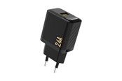 Handys - Adapter und Ladegeräte - Dudao  A23 2.4A USB-A Charger - Black - 6976625333998