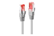 Netzwerk - Kabel - Lindy patch cable - 50 cm - grey - Grau - 0.5m - 47701