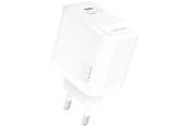 Handys - Adapter und Ladegeräte - Dudao A28 45W GaN USB-C Wall Charger - White - 6976625334247