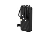 Powerbank (Akku) - Dudao K11 Pro Powerbank with Built-in Cables Powerbank (Akku) - schwarz - 20000 mAh - 6977196681877