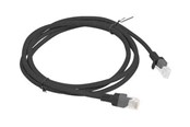 Netzwerk - Kabel - Lanberg patch cable - 1.5 m - black RAL 9004 - Schwarz - 1m - PCU5-10CC-0150-BK