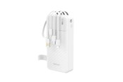 Powerbank (Akku) - Dudao K11 Pro Powerbank with Built-in Cables Powerbank (Akku) - Weiß - 20000 mAh - 6977196681884