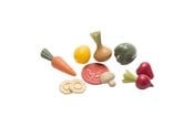 Spielküche & Zubehör - Dantoy Green Gadren Fruit and vegetables 10 pcs - 4742