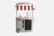 Spielküche & Zubehör - Dantoy Street Food Cart wood with ccessories - 5700