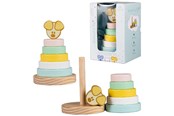 Baby Spielzeug - Rubo Toys - Woezel en Pip Pip Baby Stacking Tower 7-piece. - 2008738