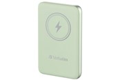Powerbank (Akku) - Verbatim Charge 'n' Go wireless power bank - magnetic mount - Li-pol - 24 pin USB-C - 20 Watt Powerbank (Akku) - 10000 mAh - 32246