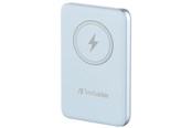 Powerbank (Akku) - Verbatim Charge 'n' Go wireless power bank - magnetic mount - Li-pol - 24 pin USB-C - 20 Watt Powerbank (Akku) - 10000 mAh - 32247