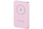 Powerbank (Akku) - Verbatim Charge 'n' Go wireless power bank - magnetic mount - Li-pol - 24 pin USB-C - 20 Watt Powerbank (Akku) - 10000 mAh - 32248