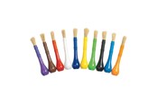 Utensilien zum Schreiben und Zeichnen - Colorations - Easy-Grip Paint Brushes 10 pcs. - EGBRUSH