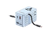 Handys - Adapter und Ladegeräte - Verbatim 70W 2C Retractable Universal Travel Adapt - 30187