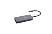 USB-Hubs - Verbatim - docking station - USB-C - HDMI - 1GbE USB-Hubs - 32157