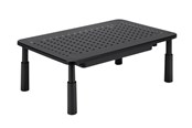Monitorhalterung - Gembird Adjustable monitor stand with drawer (rectangle) - MS-TABLE-D-01