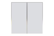 Smart-Home - Avatto ZigBee Touch Light Switch Dual TUYA - TS60-EU-W2 - White - ZTS60-EU-W2
