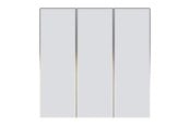Smart-Home - Avatto Touch ZigBee Light Switch Triple TUYA - TS60-EU-W3 - White - ZTS60-EU-W3