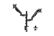 Monitorhalterung - Gembird Monitor Arm - Adjustable arm 2-display 17"-32" - MA-DA2P-02