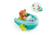 Baby Spielzeug - Hape Bath Toys Pullback Boat with Bear - E0217