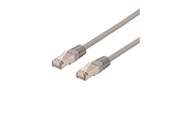 Netzwerk - Kabel - Deltaco STP-60AU - patch cable - 50 cm - grey - Grau - 0.5m - STP-60AU