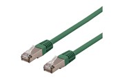 Netzwerk - Kabel - Deltaco STP-60GAU - patch cable - 30 cm - green - Grün - 0.3m - STP-60GAU
