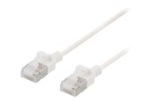 Netzwerk - Kabel - Deltaco patch cable - 2 m - white - Weiß - 2m - UFTP-1048
