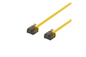 Netzwerk - Kabel - Deltaco patch cable - 50 cm - yellow - Gelb - 0.5m - UUTP-2013