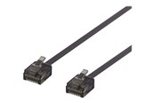 Netzwerk - Kabel - Deltaco patch cable - 5 m - black - Schwarz - 5m - UUTP-2067