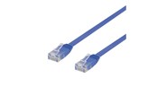 Netzwerk - Kabel - Deltaco patch cable - 50 cm - blue - Blau - 0.5m - TP-60B-FL
