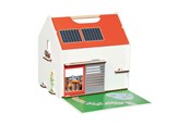 Dolls & Accessories - Goki - Wooden Portable Doll House with Accessories - 51458