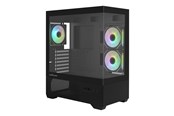 Gehäuse - Zalman CHRONIX V2 - mid tower - ATX - Gehäuse - Tower - Schwarz - CHRONIX V2 Black