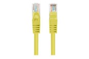 Netzwerk - Kabel - Lanberg patch cable - 1 m - yellow RAL 1016 - Gelb - 1m - PCU6-20CC-0100-Y
