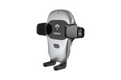 Handys - Anderes Zubehör - Dudao Automatic Car Holder with Built-in Qi 15W Wireless Charger Gray (F20xs) - 6973687243487