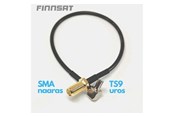 Antennenkabel - Finnsat adapter cable SMA female - TS9 - STK-01
