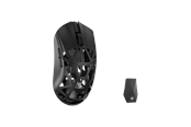 Maus - WLMouse Beast X Max (Solid Side + Omron) / Wireless 8K / Magnesium - Gaming Maus (Schwarz) - MAXHEI-O-SHIXIN