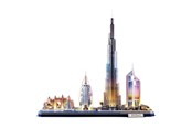 Puzzle - Cubic Fun 3D Puzzle City Line Dubai with LED Lighting 3D Puzzle - 2010329