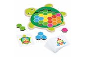 Brettspiele - Goki Wooden Turtle Puzzle Game Rosy 41st. - 56302