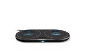 Handys - Adapter und Ladegeräte - SBS Dual Wireless 10W+10W Qi Charger Pad - Black - TEWIRE20WDOUB