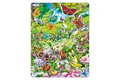 Puzzle - Selecta Play - Larsen Jigsaw Puzzle Animals - Butterflies 42 pcs. - LA-FH28