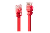 Netzwerk - Kabel - Lindy patch cable - 1 m - red - Rot - 1m - 47511