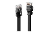 Netzwerk - Kabel - Lindy patch cable - 10 m - black - Schwarz - 10m - 47525