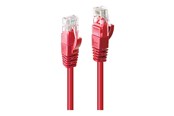 Netzwerk - Kabel - Lindy patch cable - 15 m - red - Rot - 15m - 48038