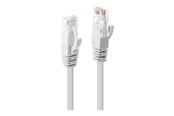 Netzwerk - Kabel - Lindy patch cable - 30 cm - white - Weiß - 0.3m - 48090