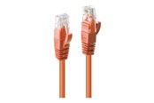 Netzwerk - Kabel - Lindy patch cable - 30 cm - orange - Orange - 0.3m - 48105