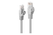 Netzwerk - Kabel - Lindy Basic patch cable - 30 cm - grey - Grau - 0.3m - 48160