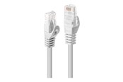 Netzwerk - Kabel - Lindy Basic patch cable - 3 m - white - Weiß - 3m - 48204