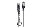 Netzwerk - Kabel - Lindy patch cable - 1.5 m - grey - Grau - 1m - 47603