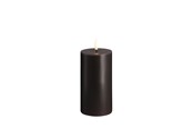 Einrichtung - Moods & More LED pillar candle - Charcoal - 74x150 mm - M30-CC074150