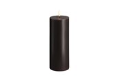 Einrichtung - Moods & More LED pillar candle - Charcoal - 74x200 mm - M30-CC074200