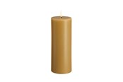 Einrichtung - Moods & More LED pillar candle - Honey mustard - 74x200 mm - M30-HM074200