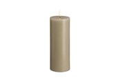 Einrichtung - Moods & More LED pillar candle - Kit grey - 74x200 mm - M30-KG074200